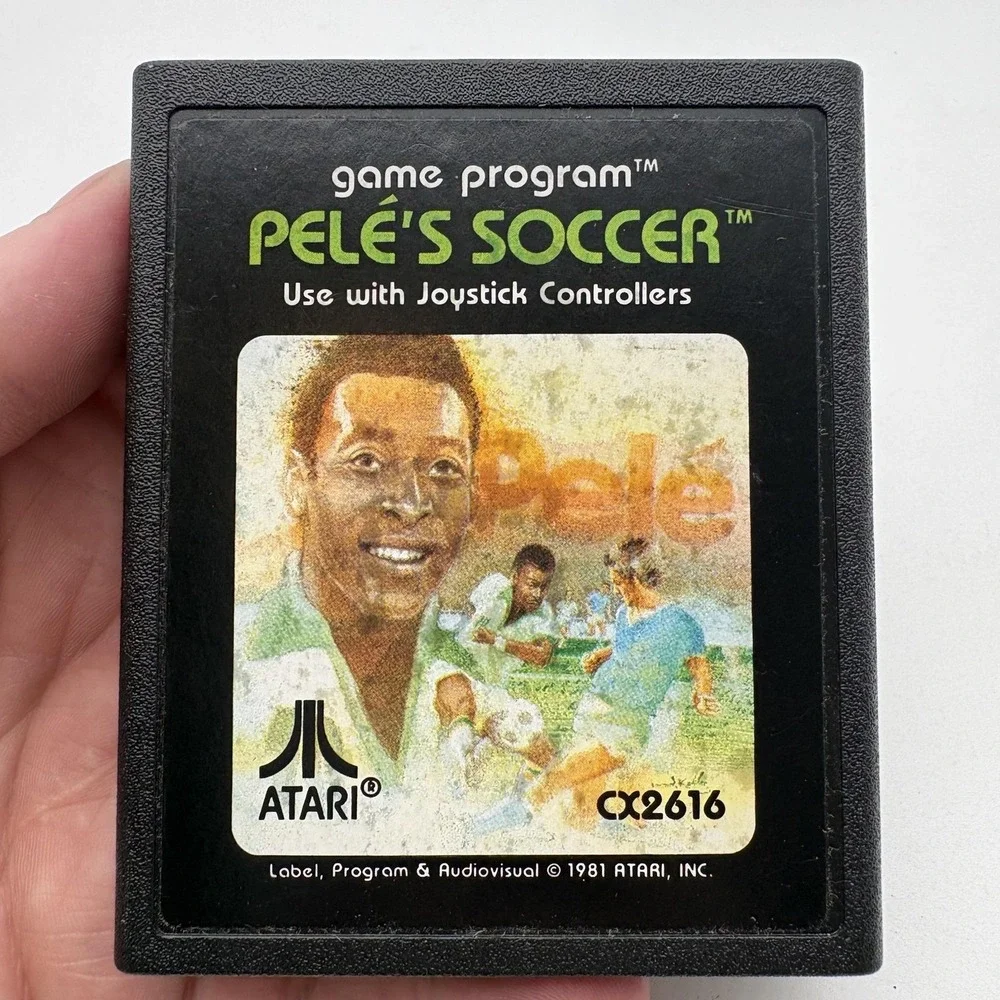 Chess Atari 2600 Game Lot 6 Video Chess Dodge 'Em Pele Soccer Combat Quick Step